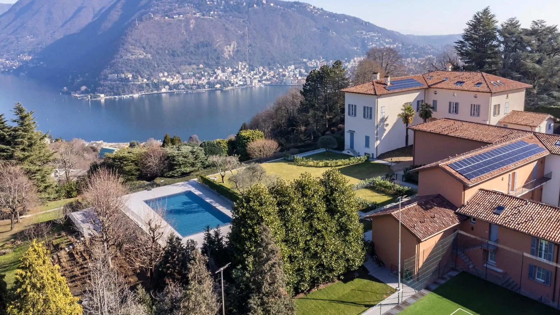 Alex'S Luxury Lake View Apt Pool And Tennis Como